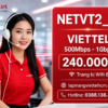 Gói cước NETVT2_T là giải pháp kết nối hoàn hảo dành cho các gia đình trẻ và căn hộ nhỏ tại khu vực ngoại thành TP.HCM. Với công nghệ WiFi 6 tiên tiến, bạn sẽ tận hưởng tốc độ internet ổn định, độ trễ thấp và khả năng kết nối đa thiết bị vượt trội.