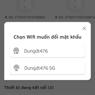 quản lý modem wifi viettel
