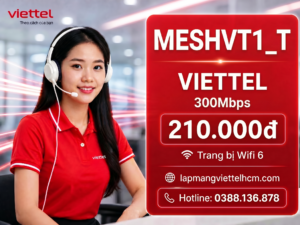 Gói cước MESHVT1_T phù hợp khách hàng đăng ở nhà diện tích rộng, nhà nhiều phòng hoặc nhà ống có nhiều tầng.